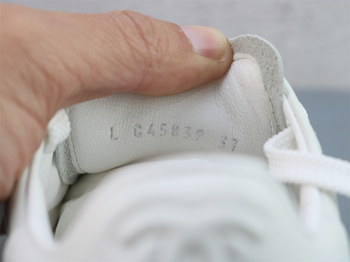 CHANEL 24a Low-Top German Army Trainers Casual Shoes White